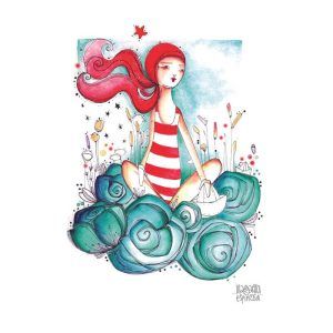 Ilustración Barquito de papel