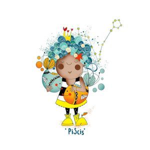 Ilustración Piscis