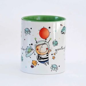 Taza/Mug Saludos Terrícolas