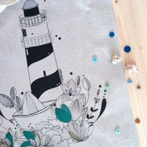 Tote bag/bolsita de playa Faro