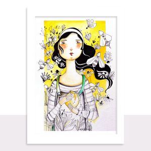 Ilustración La miel y las abejas