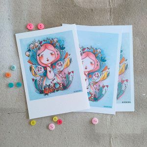 Ilustración Calaveritas