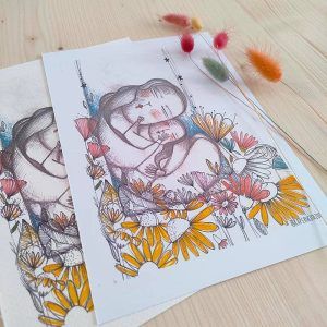 Ilustración Mama