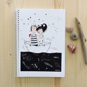 Libreta Ilustrada Amor Marinero