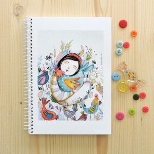 Libreta ilustrada Cuuutucutucu