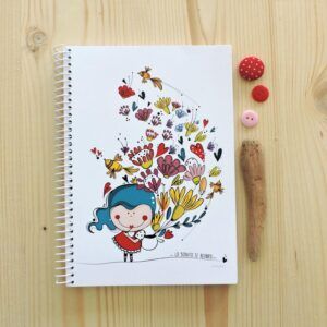 Libreta ilustrada Lo bonito se reparte