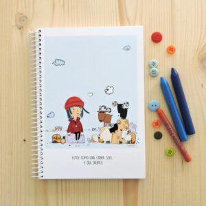 Libreta Estoy como una cabra