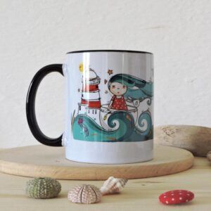 Taza  Navegando en una tacita