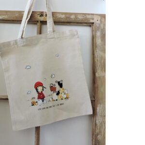 Tote Bag / Bolsita de playa Niñx y Cabras